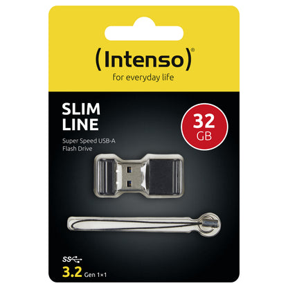 STICK Intenso 32GB USB 3.0 Intenso 3532480 Slim Line Black