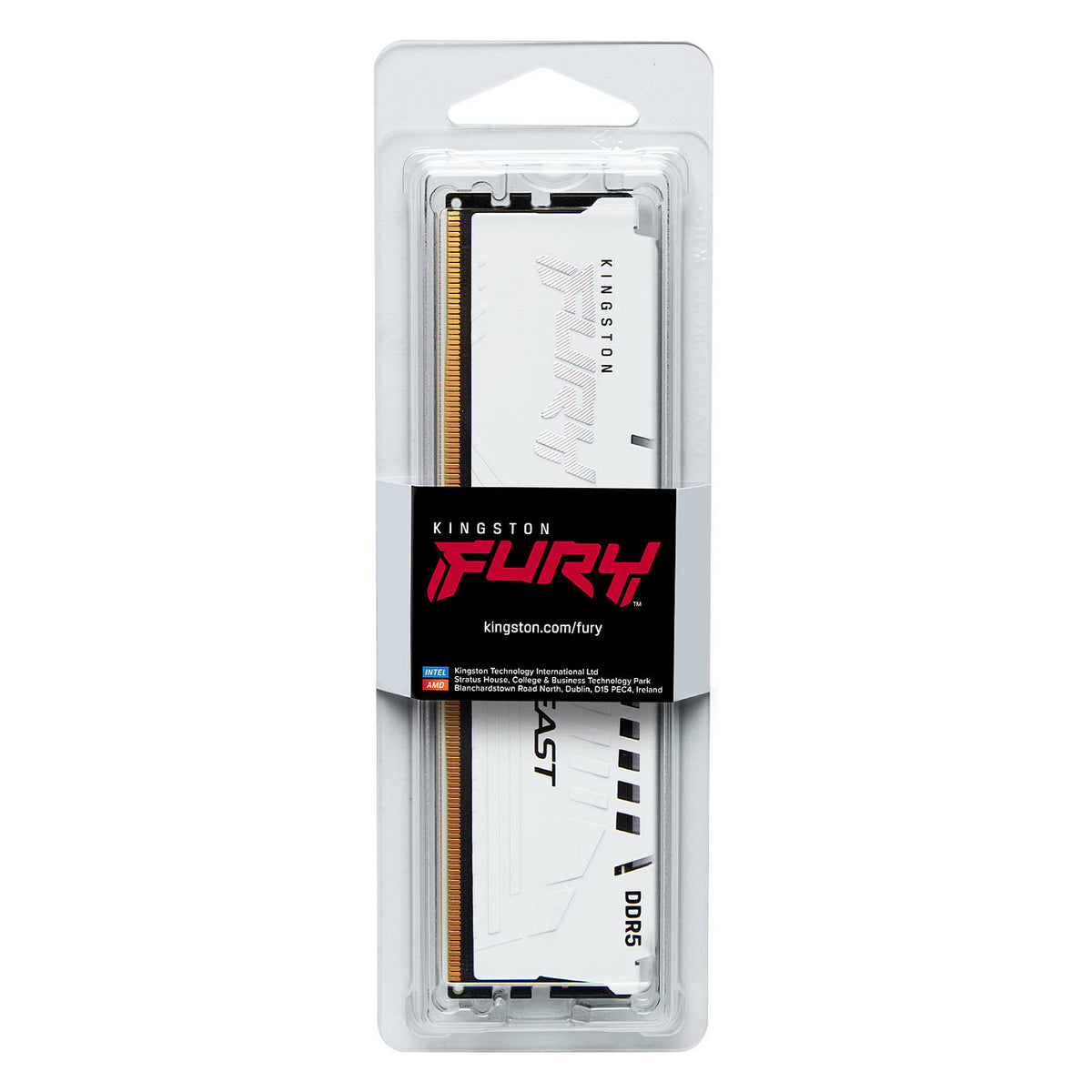 KINGSTON FURY Beast 16GB DIMM DDR5 5600MT/s DDR5 CL36 White EXPO