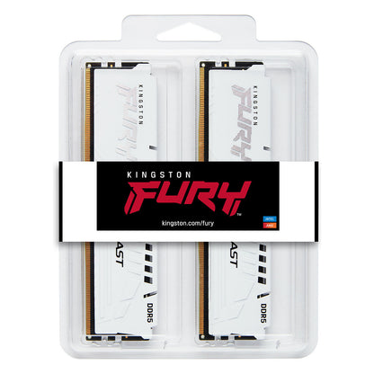 KINGSTON FURY Beast 32GB DIMM DDR5 5600MT/s DDR5 CL36 Kit of 2 White EXPO