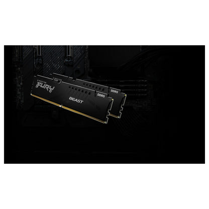 KINGSTON FURY Beast 64GB 6000MT/s DDR5 CL40 DIMM Kit of 4 Black XMP