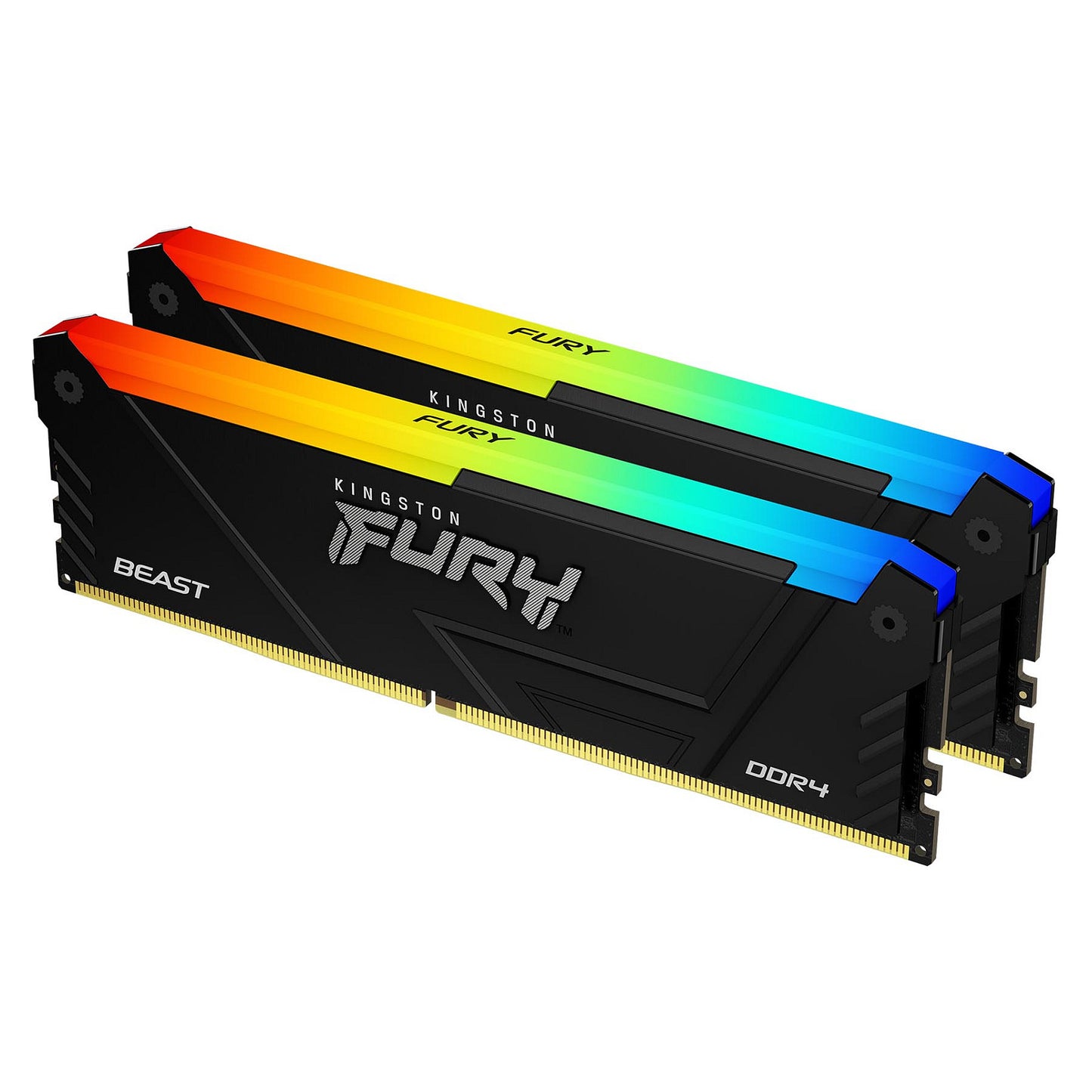 KINGSTON 64GB 3200MT/s DDR4 CL16 DIMM Kit of 2 FURY Beast RGB