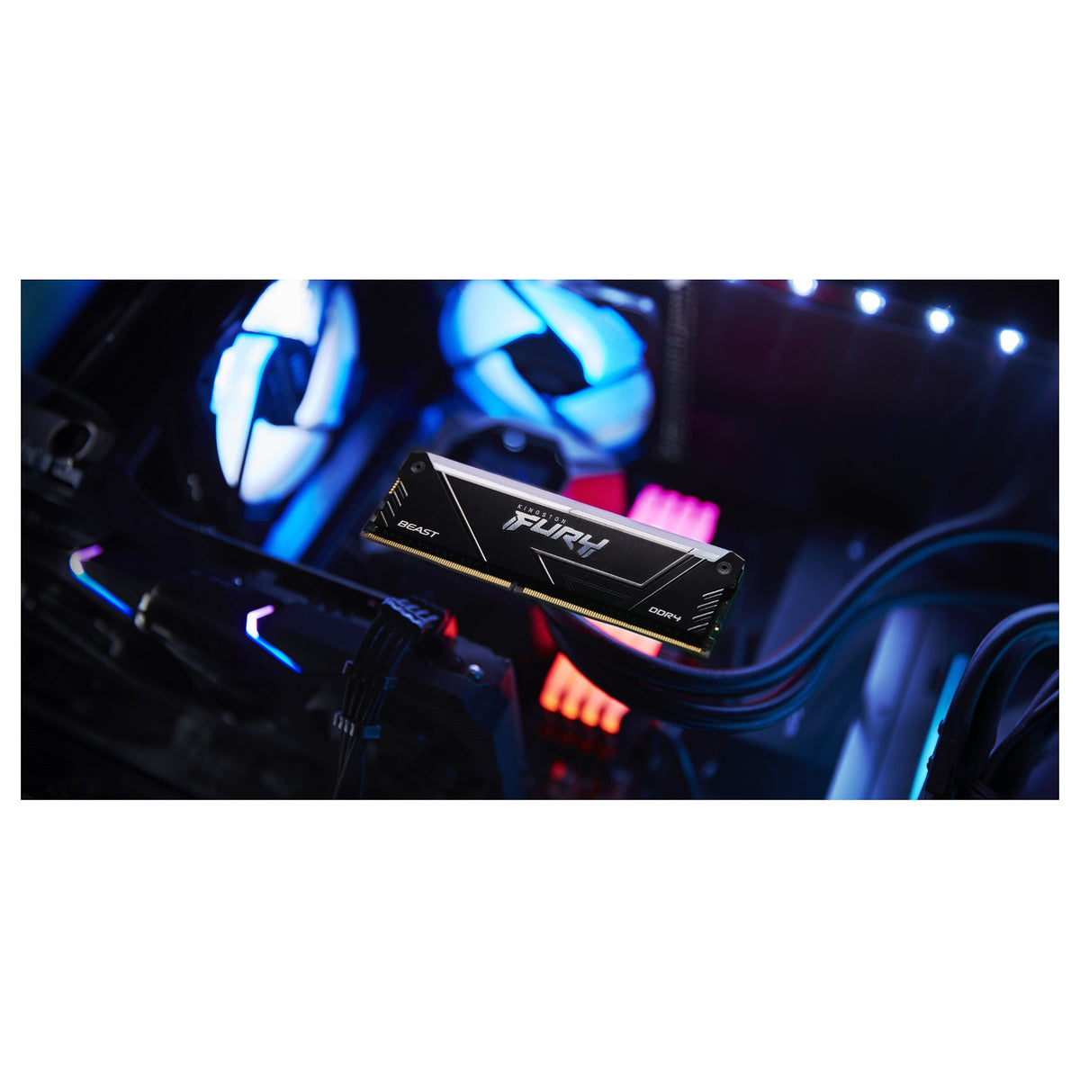 KINGSTON 8GB 3600MT/s DDR4 CL17 DIMM FURY Beast RGB