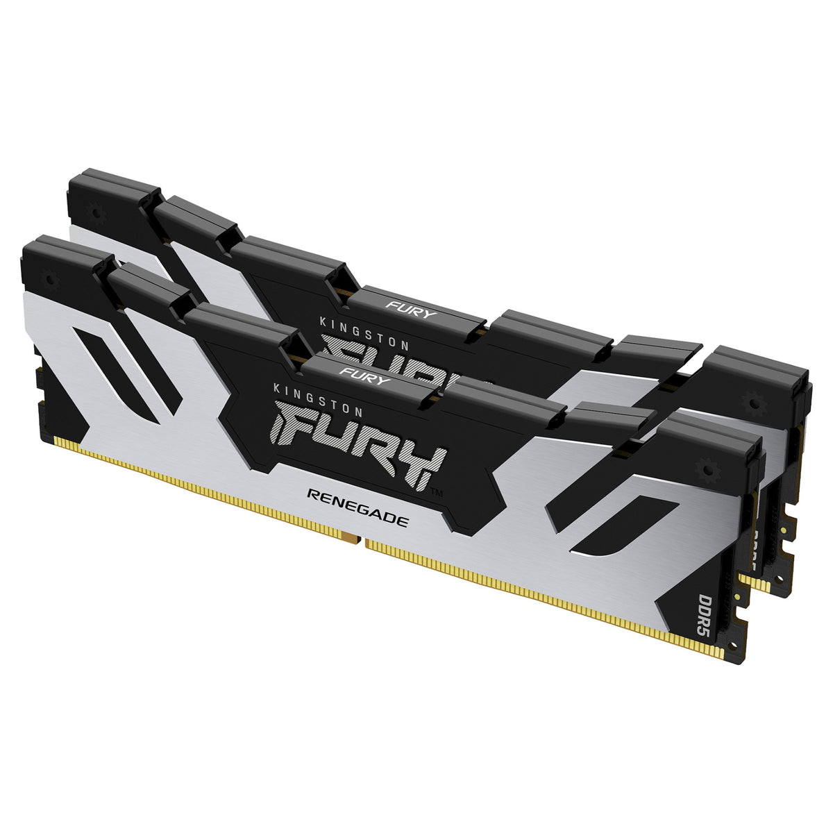 KINGSTON 96GB 6400MT/s DDR5 CL32 DIMM Kit of 2 FURY Renegade Silver XMP