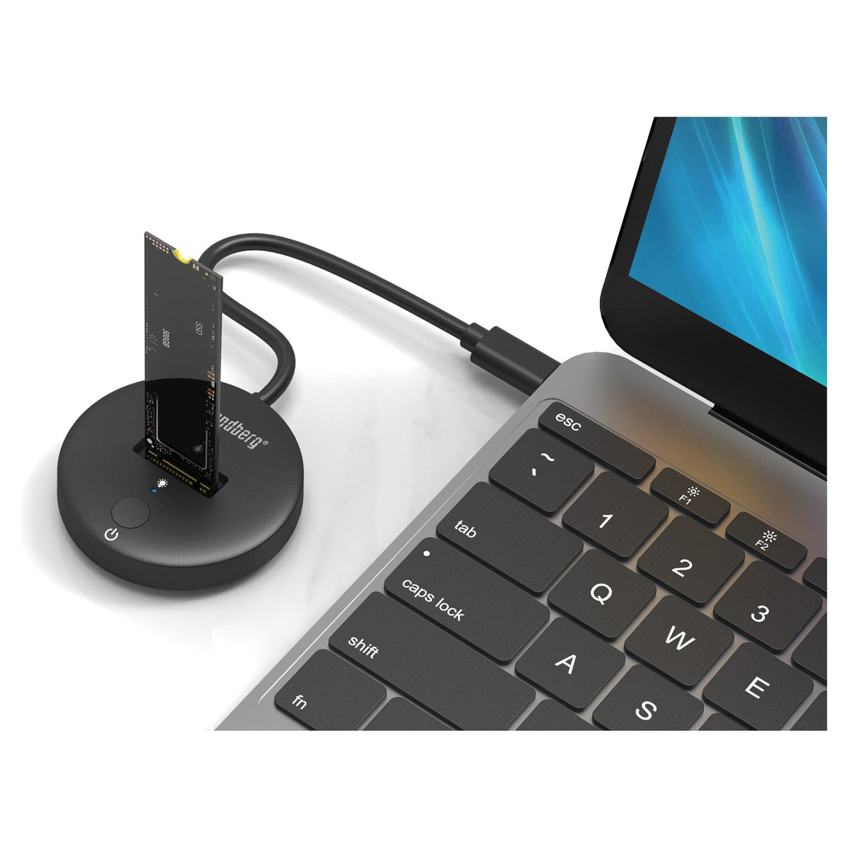 Sandberg 136-47 USB-C 3.2 DockingStation für M.2 NVMe SSD