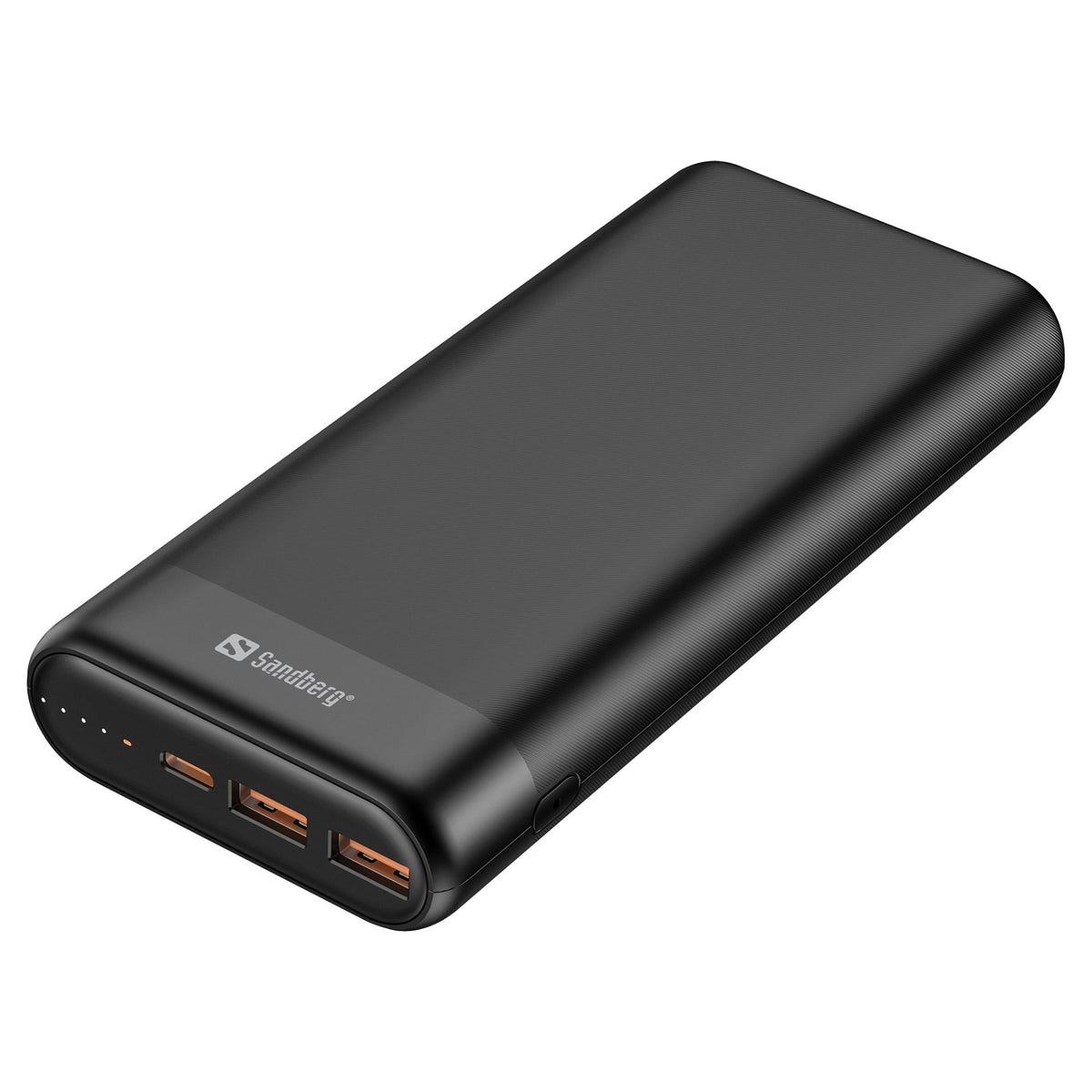 Sandberg 420-62 Powerbank 20000mAh 65W QC3.0 USB-C/2xUSB-A Schwarz