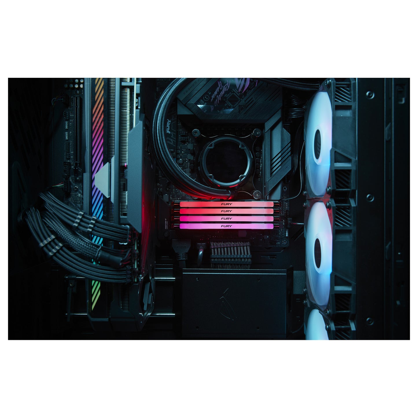 KINGSTON 32GB 6400MT/s DDR5 CL32 DIMM FURY Renegade RGB XMP