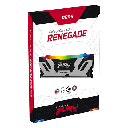 KINGSTON 32GB 6400MT/s DDR5 CL32 DIMM FURY Renegade RGB XMP