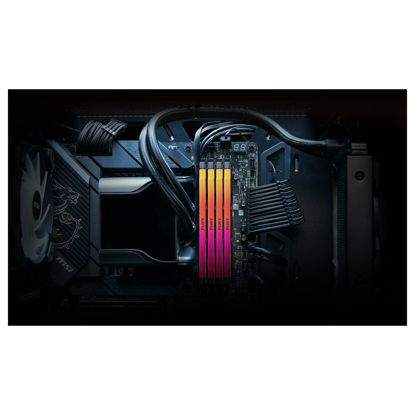 KINGSTON 32GB 6400MT/s DDR5 CL32 DIMM FURY Renegade RGB XMP