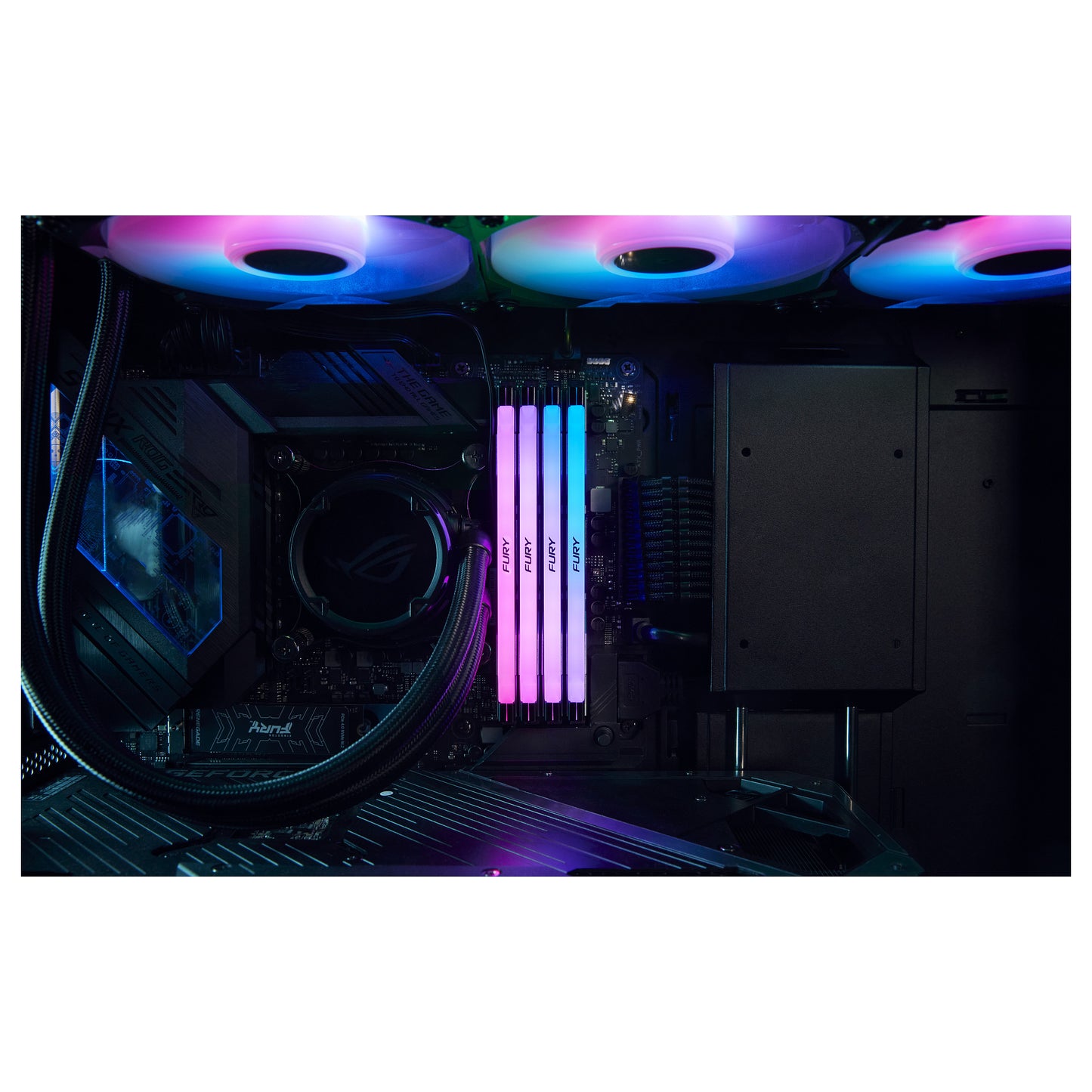KINGSTON 32GB 6400MT/s DDR5 CL32 DIMM FURY Renegade RGB XMP
