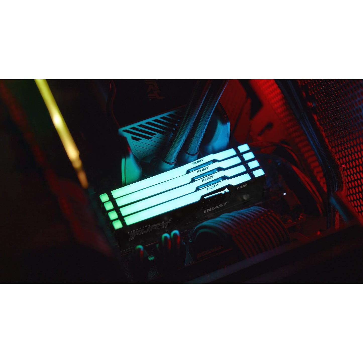 KINGSTON 16GB 6000MT/s DDR5 CL30 DIMM FURY Beast RGB EXPO