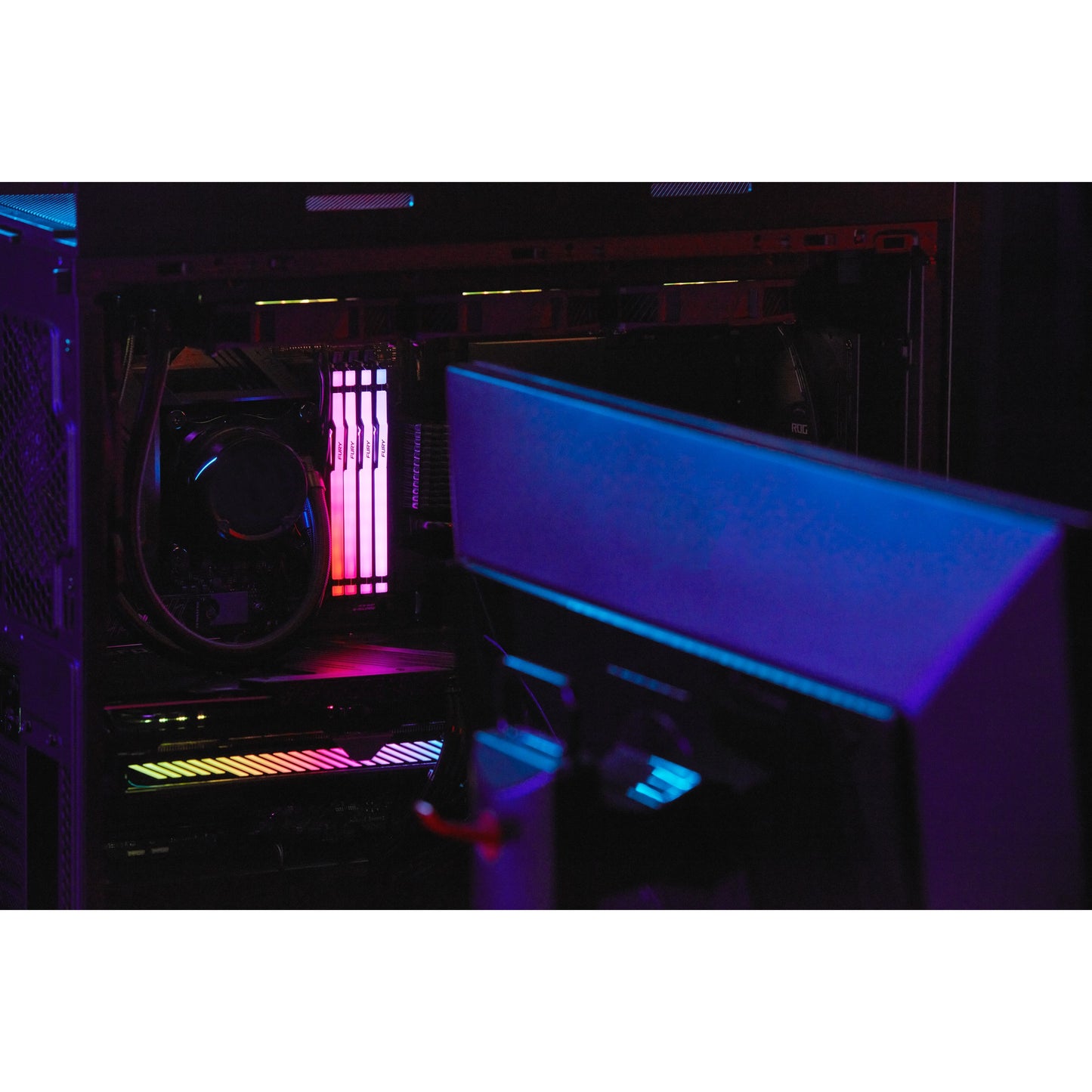 KINGSTON 16GB 6000MT/s DDR5 CL30 DIMM FURY Beast RGB EXPO