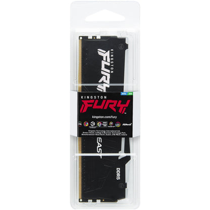 KINGSTON 16GB 6000MT/s DDR5 CL30 DIMM FURY Beast RGB EXPO