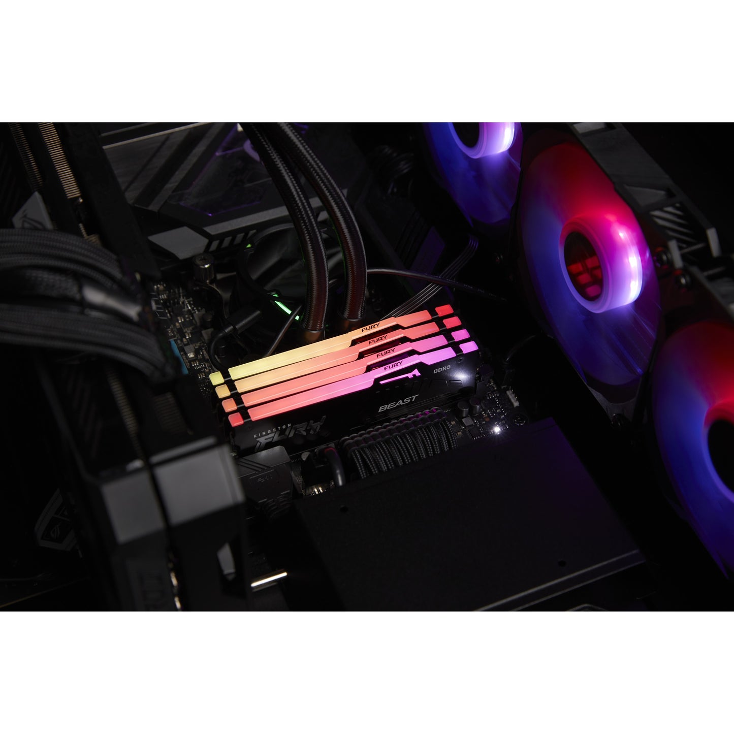 KINGSTON 16GB 6000MT/s DDR5 CL30 DIMM FURY Beast RGB EXPO