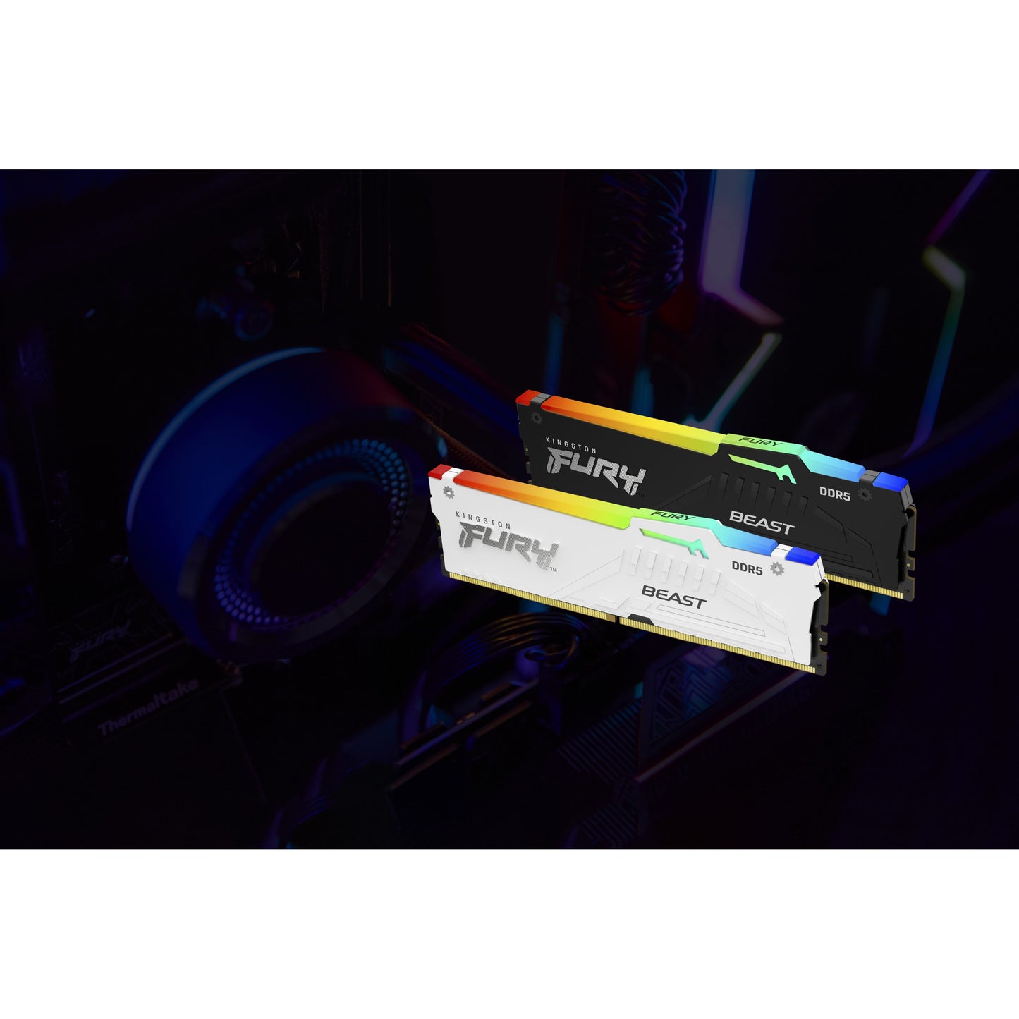 KINGSTON 16GB 6000MT/s DDR5 CL30 DIMM FURY Beast RGB EXPO