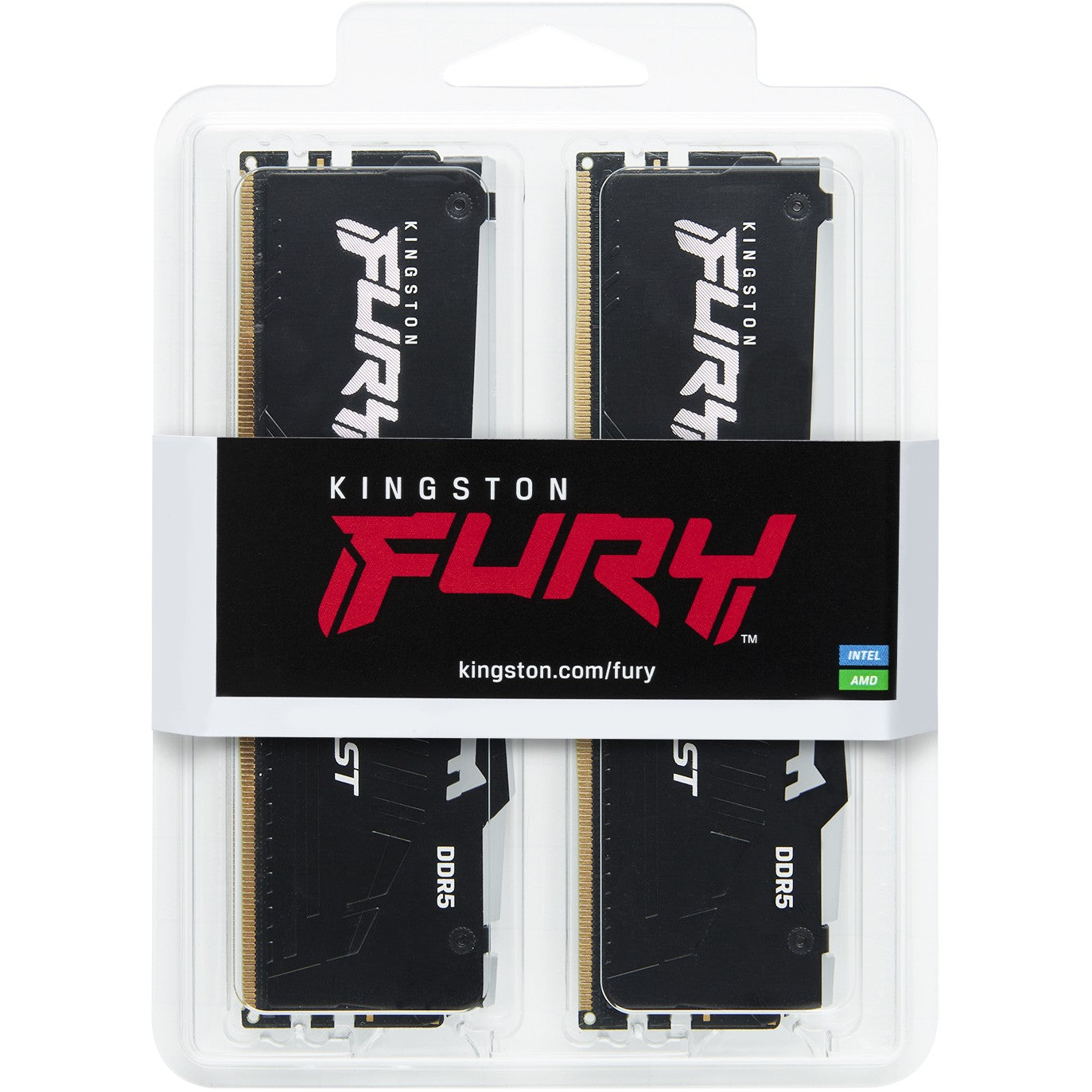 KINGSTON 32GB 6000MT/s DDR5 CL30 DIMM Kit of 2 FURY Beast RGB EXPO