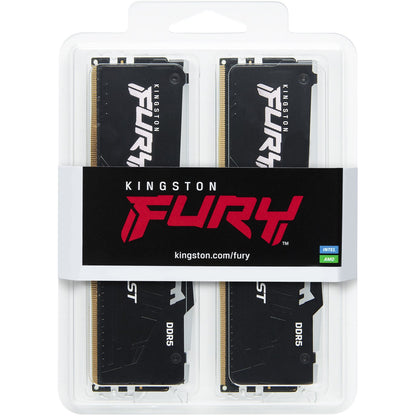 KINGSTON 64GB 6000MT/s DDR5 CL30 DIMM Kit of 2 FURY Beast RGB EXPO