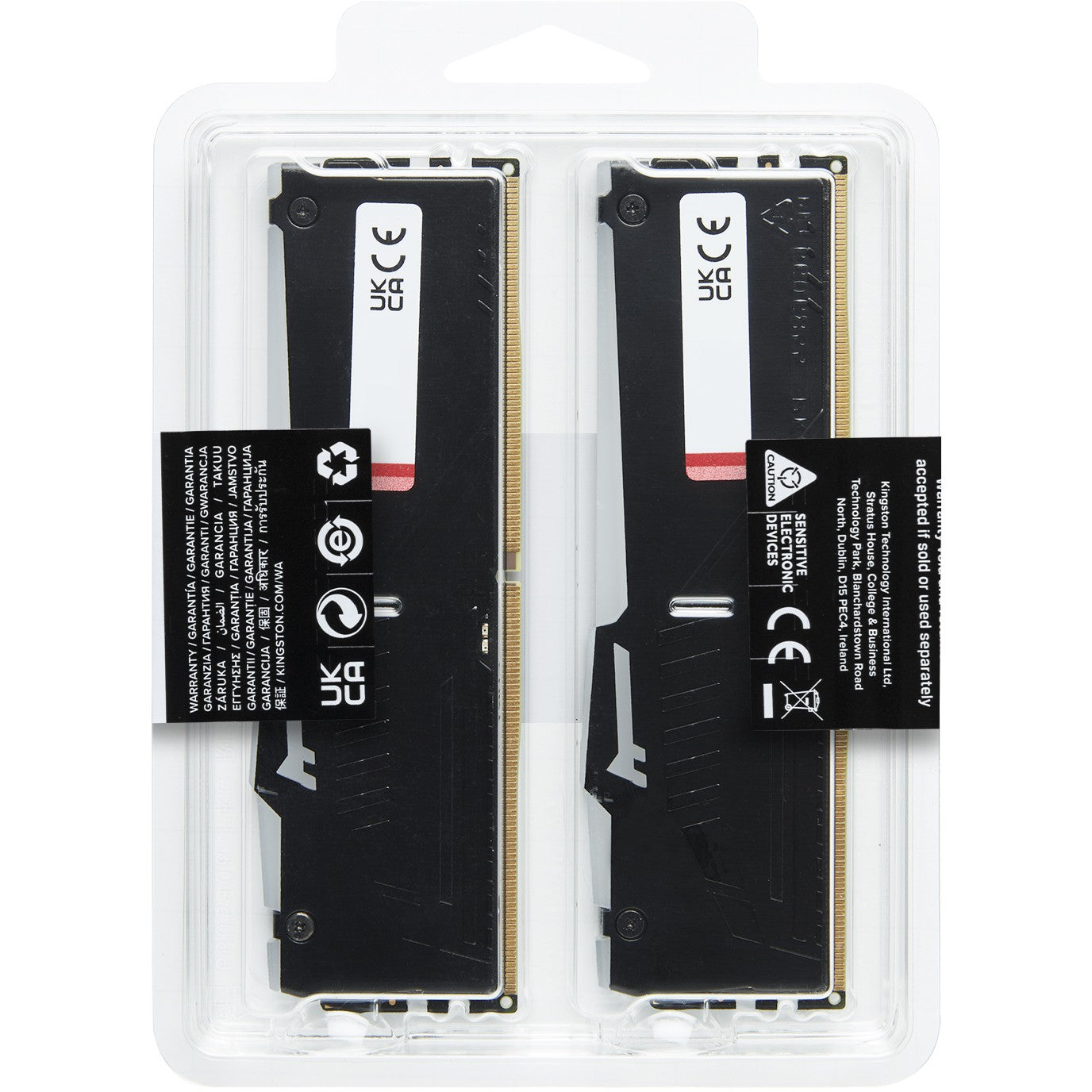 KINGSTON 64GB 6000MT/s DDR5 CL30 DIMM Kit of 2 FURY Beast RGB EXPO
