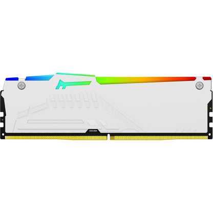 KINGSTON 32GB 6000MT/s DDR5 CL36 DIMM Kit of 2 FURY Beast White RGB EXPO