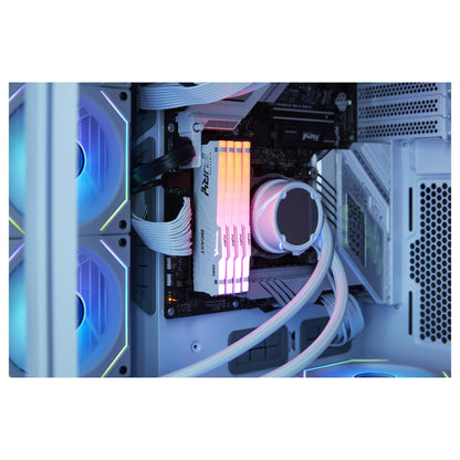 KINGSTON 32GB 6000MT/s DDR5 CL36 DIMM Kit of 2 FURY Beast White RGB EXPO