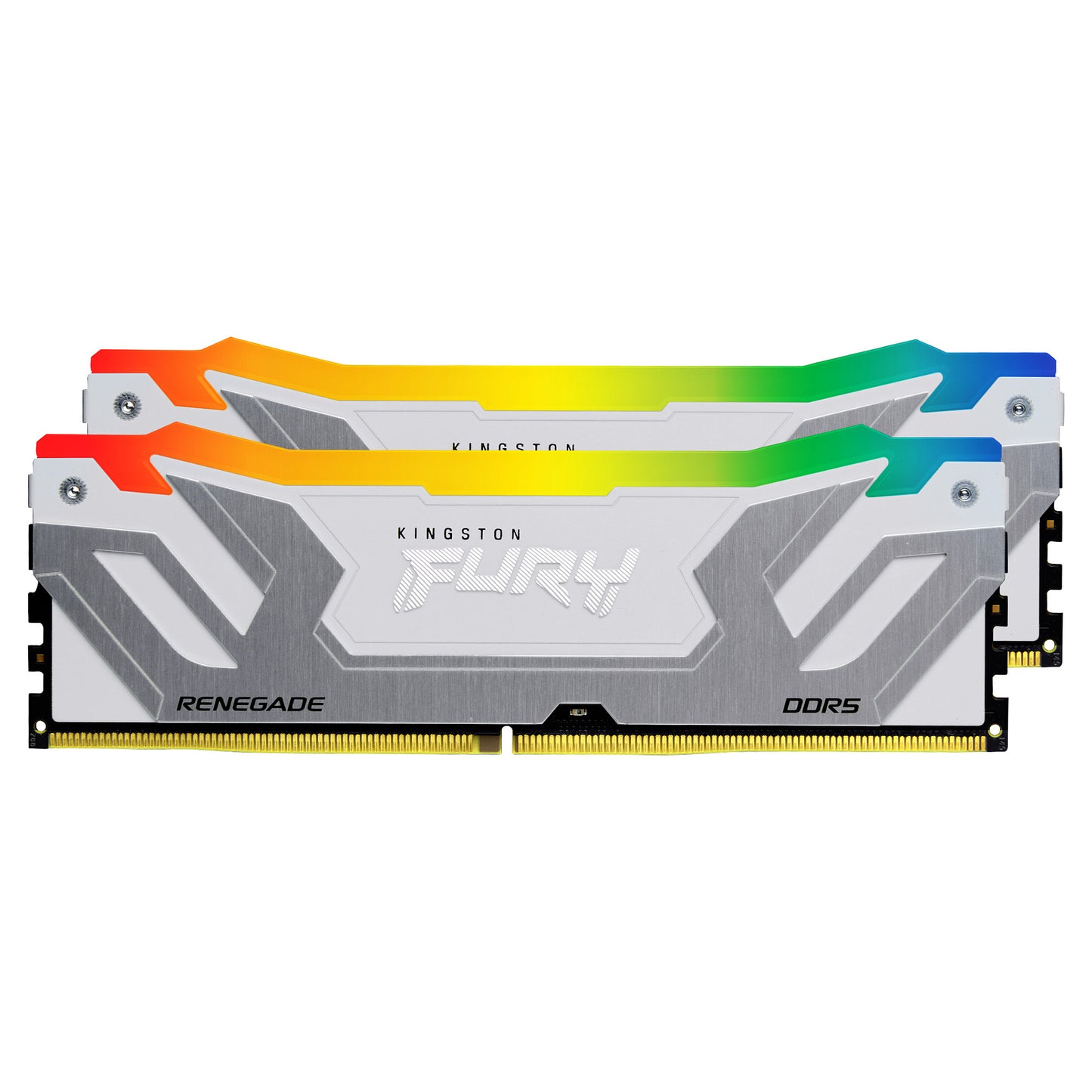 KINGSTON 48GB 8400MT/s DDR5 CL40 CUDIMM Kit of 2 FURY Renegade RGB White XMP