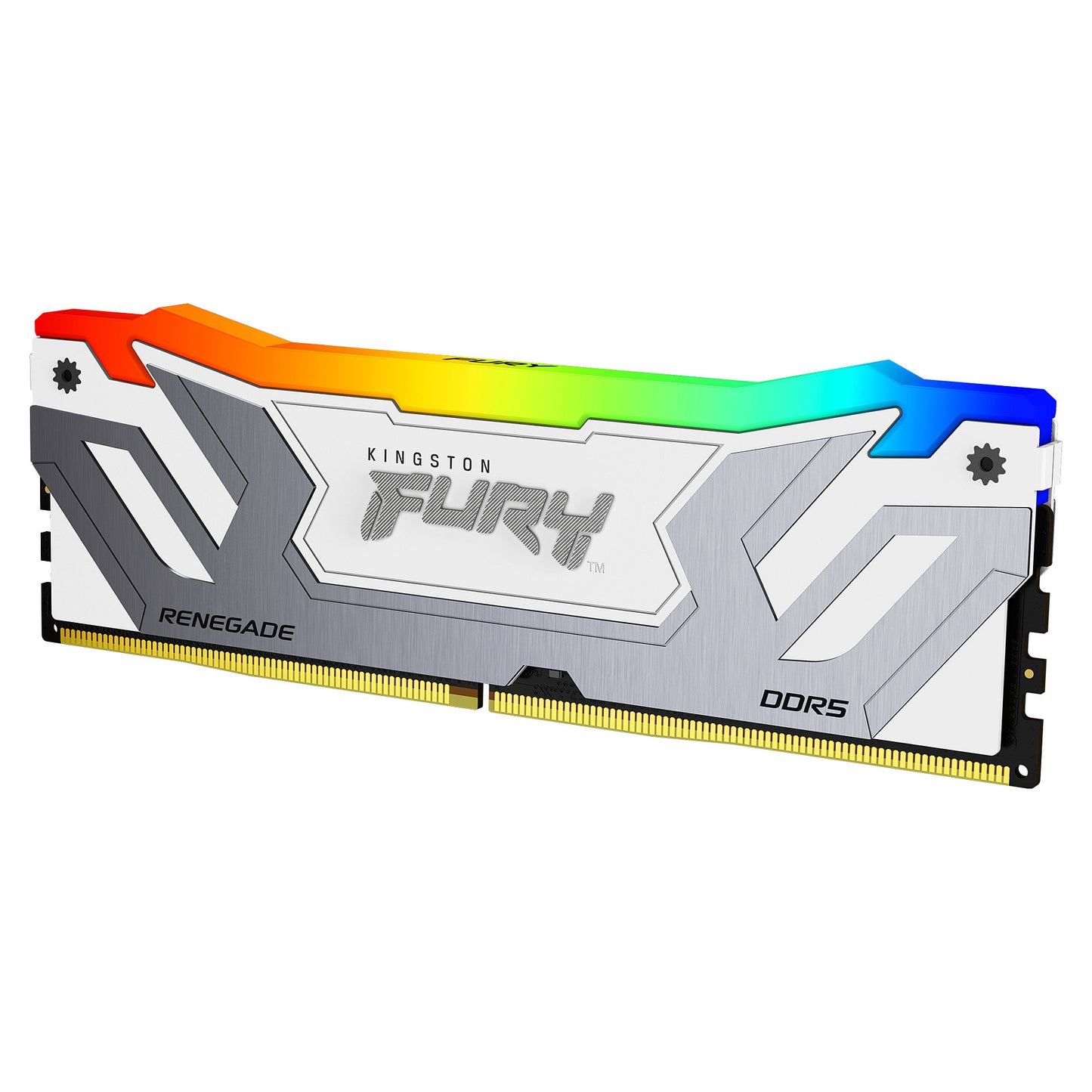 KINGSTON 48GB 8400MT/s DDR5 CL40 CUDIMM Kit of 2 FURY Renegade RGB White XMP