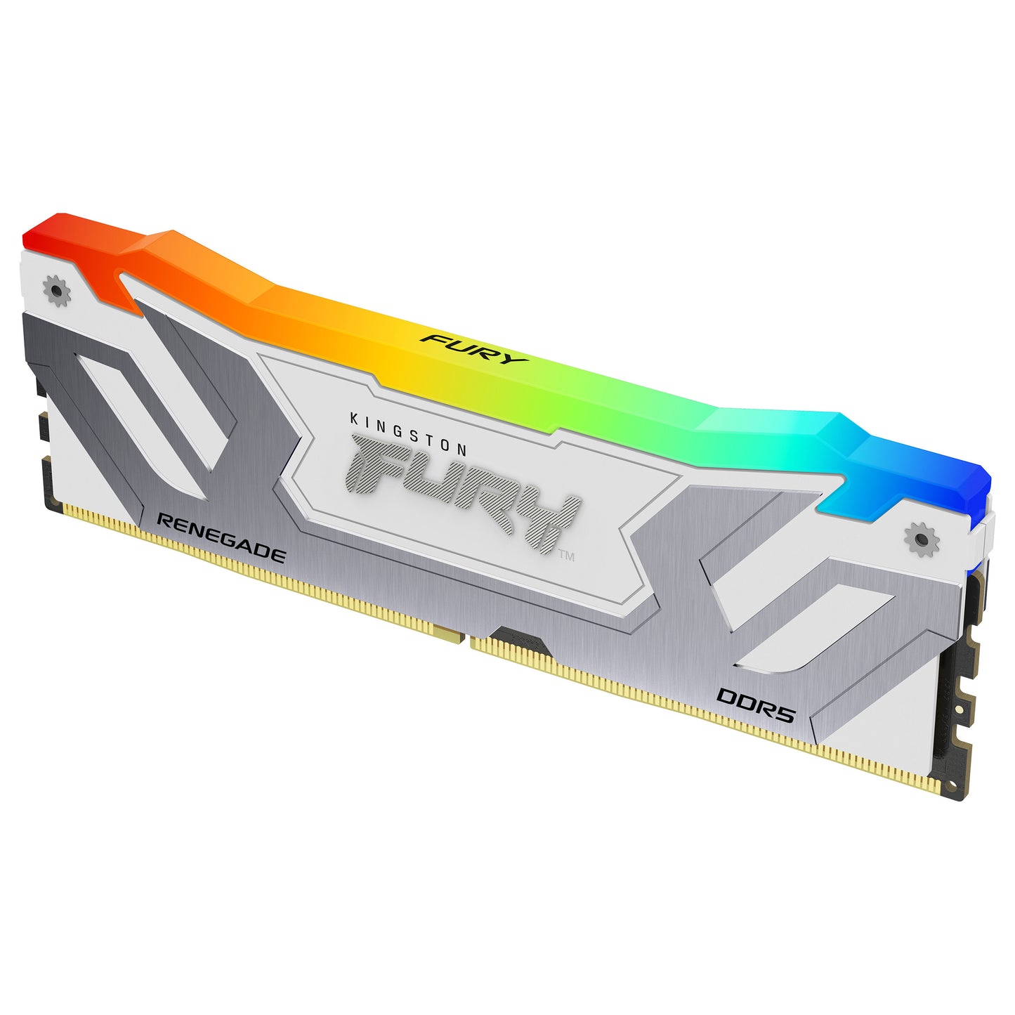 KINGSTON 48GB 8400MT/s DDR5 CL40 CUDIMM Kit of 2 FURY Renegade RGB White XMP