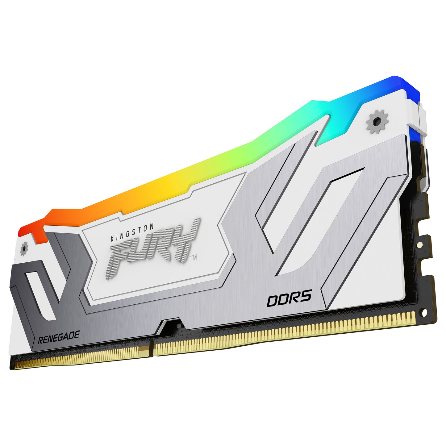 KINGSTON 48GB 8400MT/s DDR5 CL40 CUDIMM Kit of 2 FURY Renegade RGB White XMP