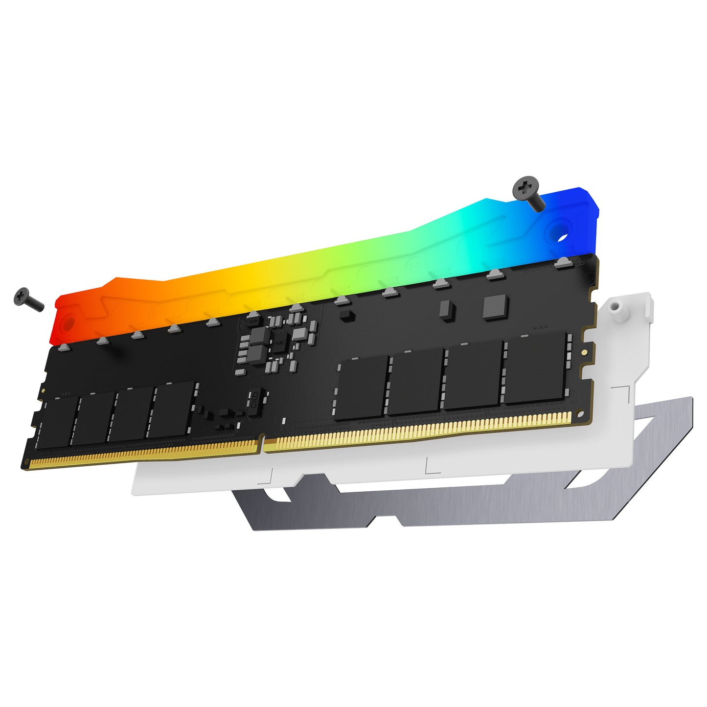 KINGSTON 48GB 8400MT/s DDR5 CL40 CUDIMM Kit of 2 FURY Renegade RGB White XMP