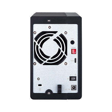 QNAP TR-002 2 Bay USB Type-C Direct Attached Storage with Hardware RAID