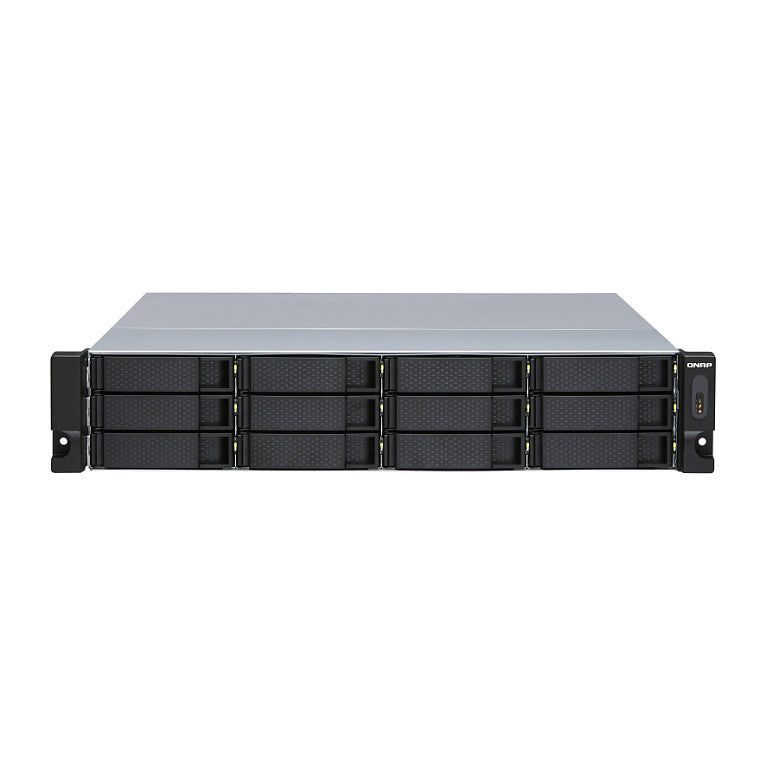 QNAP TL-R1200S-RP 12-bay 2U rackmount SATA JBOD expansion unit redundant PSU