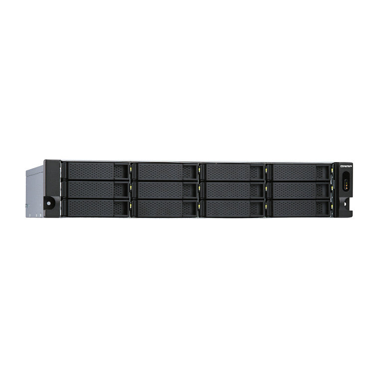QNAP TL-R1200S-RP 12-bay 2U rackmount SATA JBOD expansion unit redundant PSU