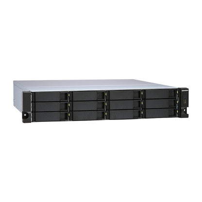 QNAP TL-R1200S-RP 12-bay 2U rackmount SATA JBOD expansion unit redundant PSU