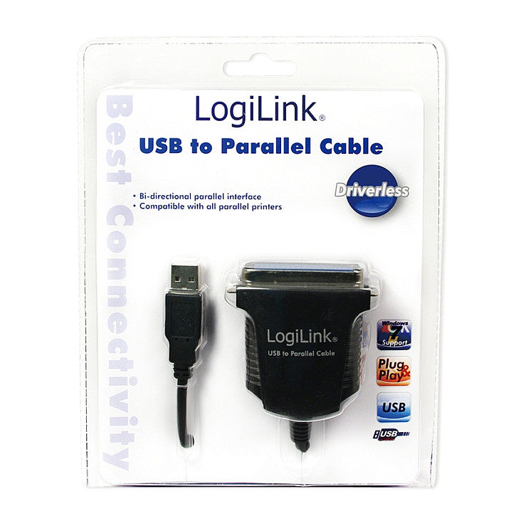 Adapter USB -> CENT 36 LogiLink 1,8m