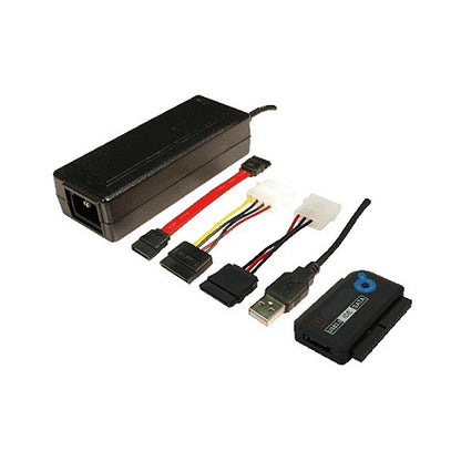 LogiLink USB 2.0 > 2,5" + 3,5" IDE + SATA Adapter Schwarz