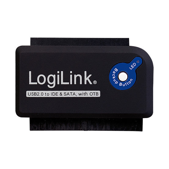 LogiLink USB 2.0 > 2,5" + 3,5" IDE + SATA Adapter Schwarz