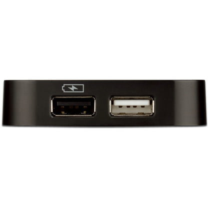 DUB-H4 4-Port USB2 Hub mit Netzteil schwarz retail
