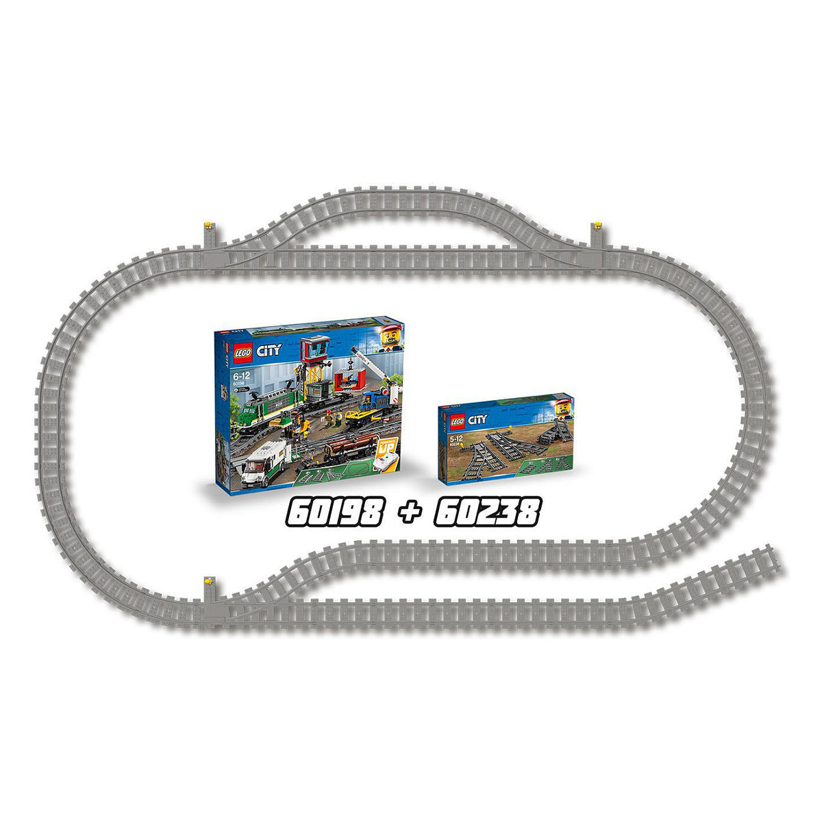LEGO City Weichen 60238