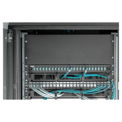 DIGITUS Abdeckplatte 4HE Blindabdeckung 483mm schwarz