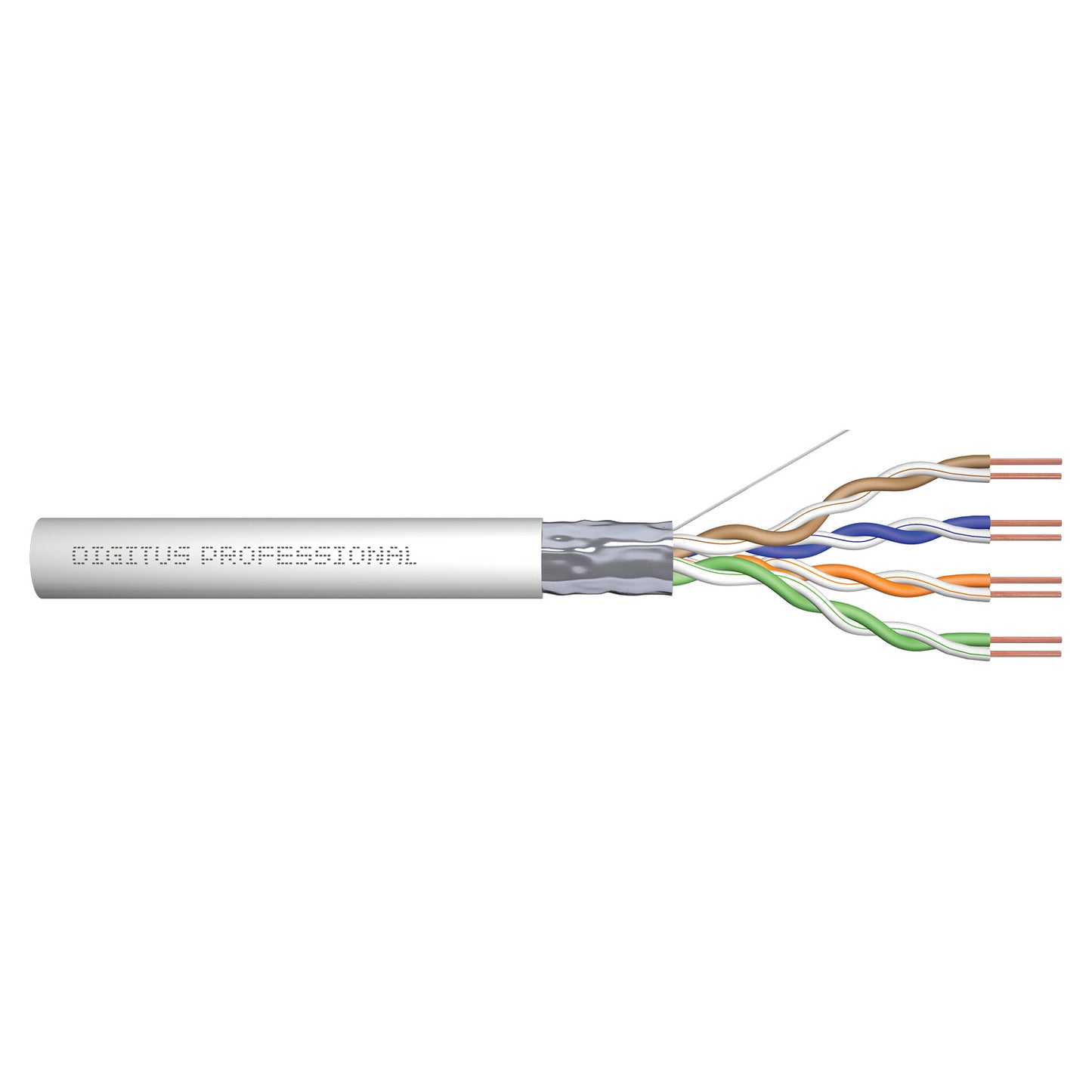 DIGITUS Instal-kab Cat5e F/UTP tw.Pair 305m grau