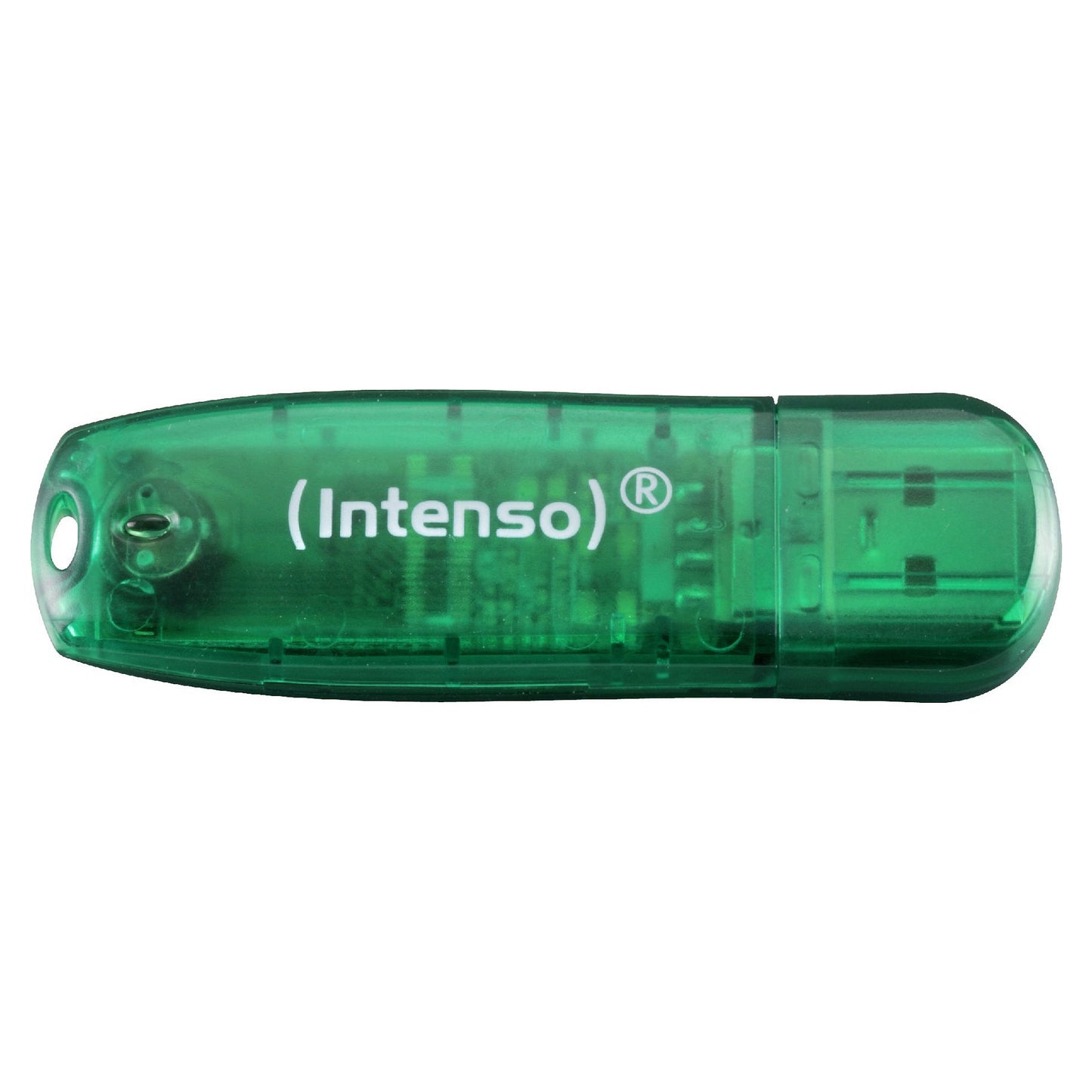 STICK 8GB USB 2.0 Intenso 3502460 Rainbow Line Green