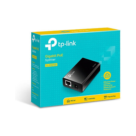 POE10R PoE Splitter IEEE802.3af-konform einstellbare Ausgangsspannung Plug & Play