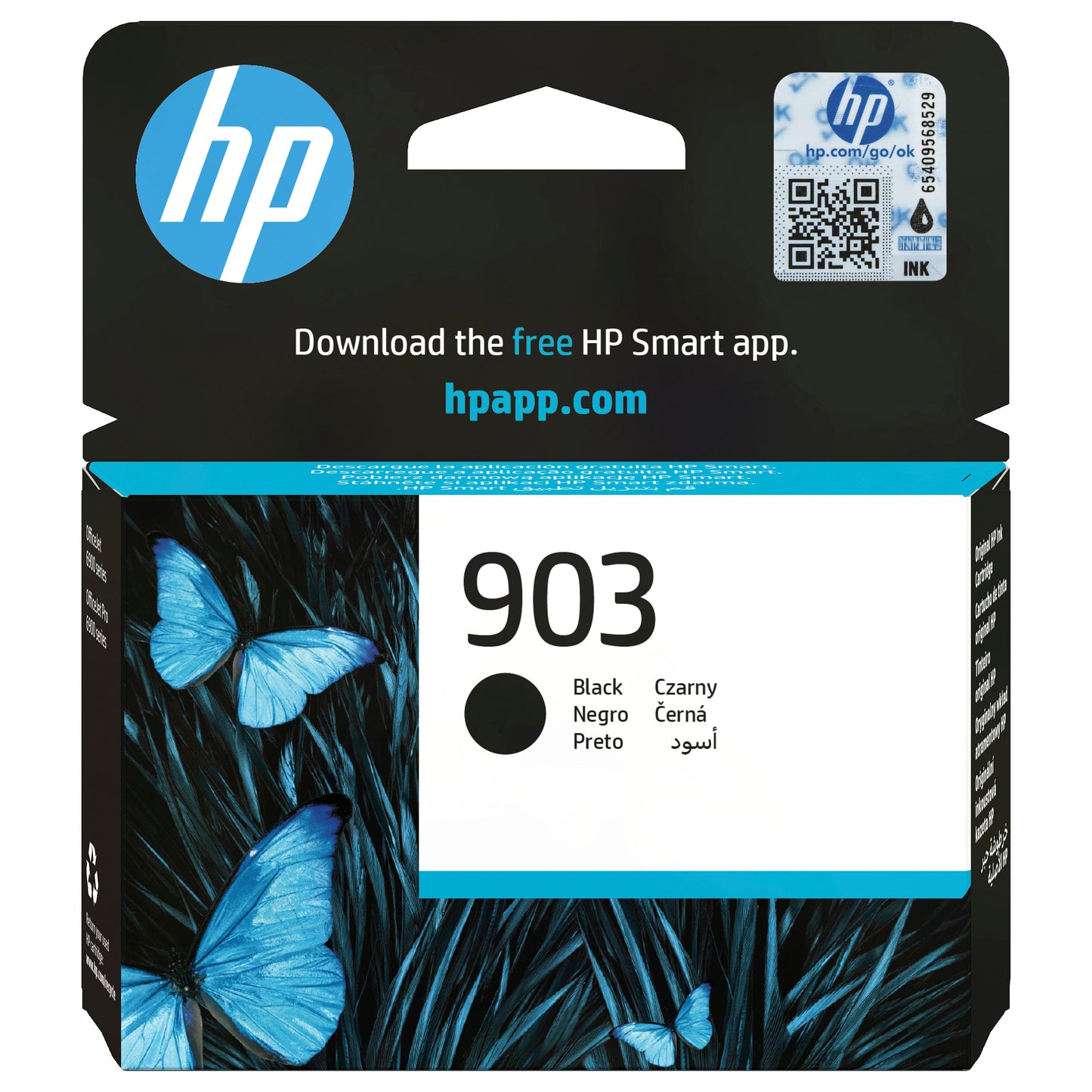 HP 903 original Ink cartridge T6L99AE BGX Black 300 Pages