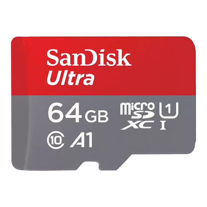 CARD 64GB Sandisk Ultra microsdxc 140MB/s +Adapter