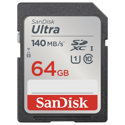 CARD 64GB Sandisk Ultra sdxc 140MB/s