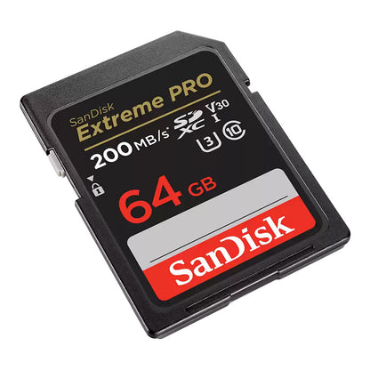 CARD 64GB Sandisk Extreme PRO sdxc 200MB/s