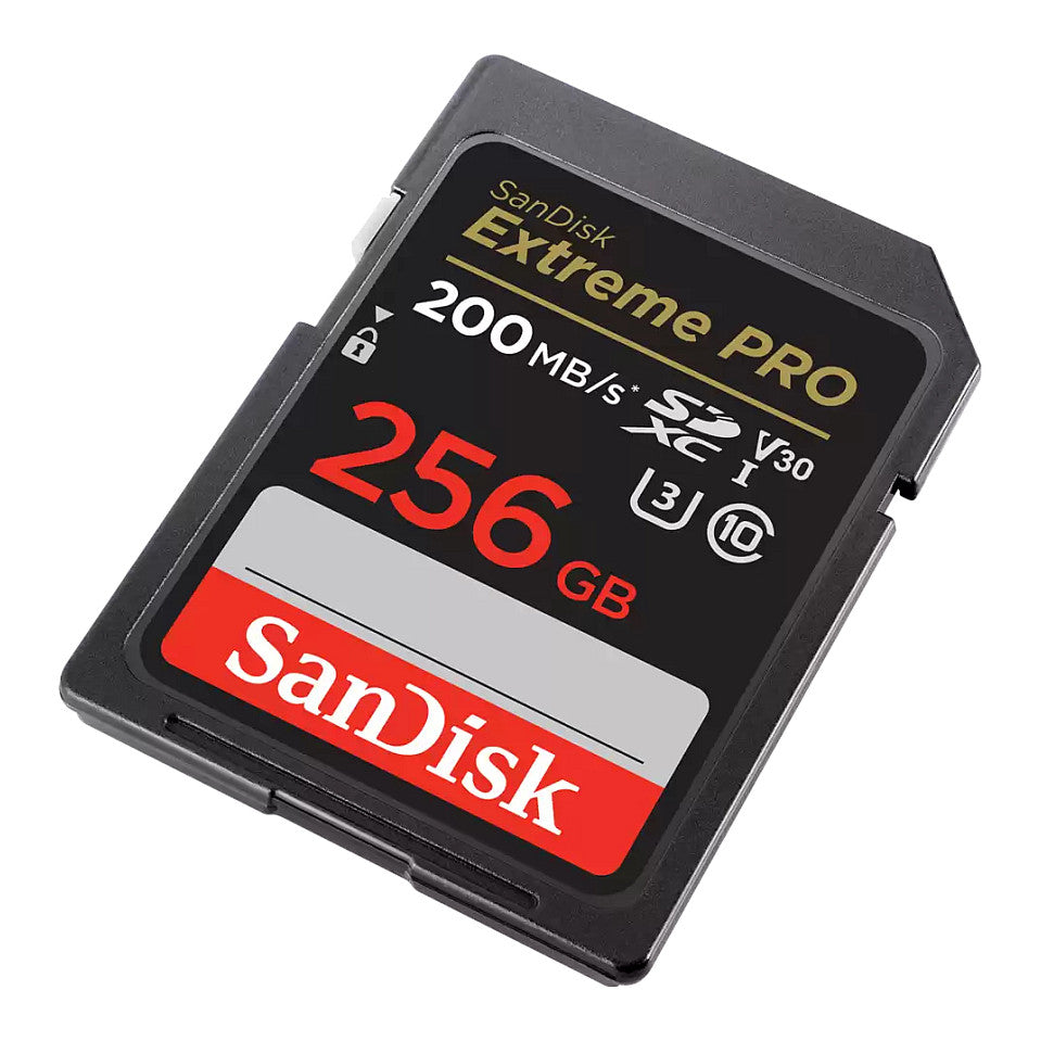 CARD 256GB Sandisk Extreme Pro sdxc 200MB/s