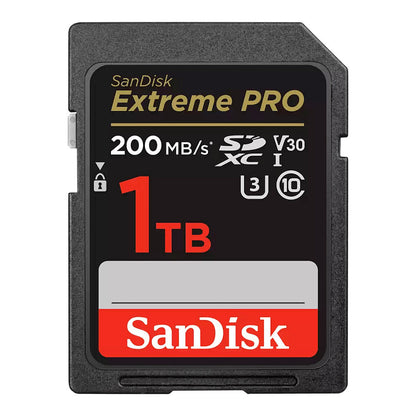 CARD 1TB Sandisk Extreme PRO sdxc 200MB/s