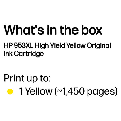 HP Tinte 953XL F6U18AE Gelb