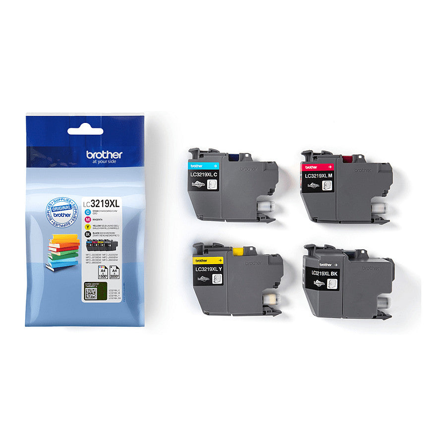Brother Tinte LC-3219XLVALDR Value Pack (BK/C/M/Y)