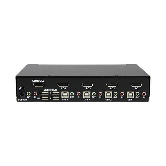KVM 4 PORT DISPLAYPORT KVM SWITCH